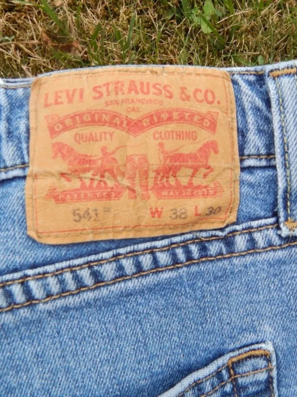 Levis Levi's 541 Mens Blue Jeans Lot of 5 Pairs 38X30 38/30 Jeans **************